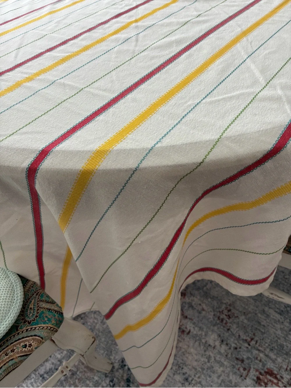 The Pioneer Woman Colorful Tablecloth 58X100”